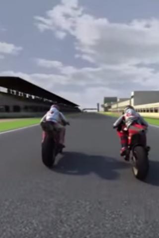 mountain motocross racer