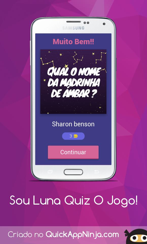 Jogo Sou Luna Quiz ~ Adivinhar