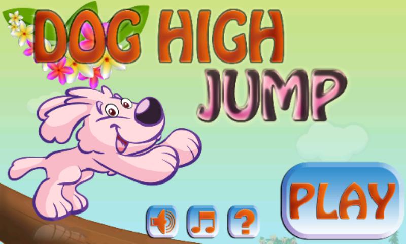 Dog High Jump