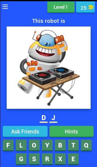 What's the robot doing?