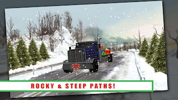 Christmas Tree Transport Truck