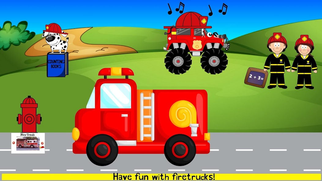 Firetruck Games for Kids