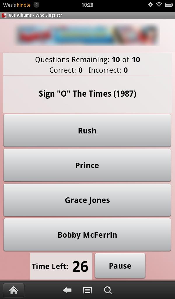 80s Albums: Who Sings It?