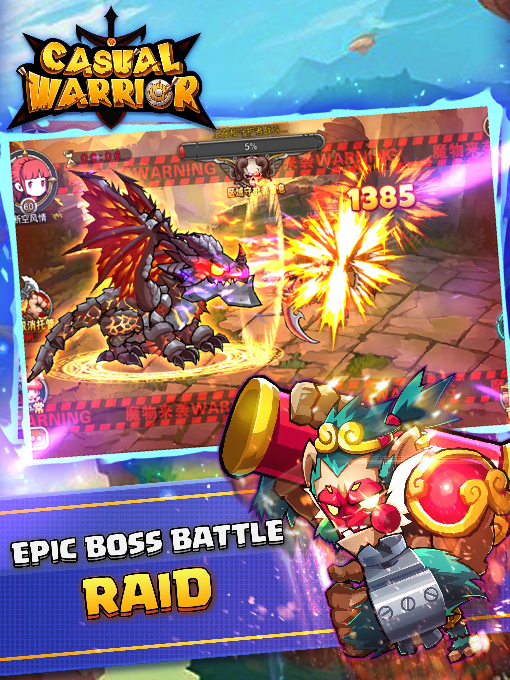 Casual Warrior - Idle RPG