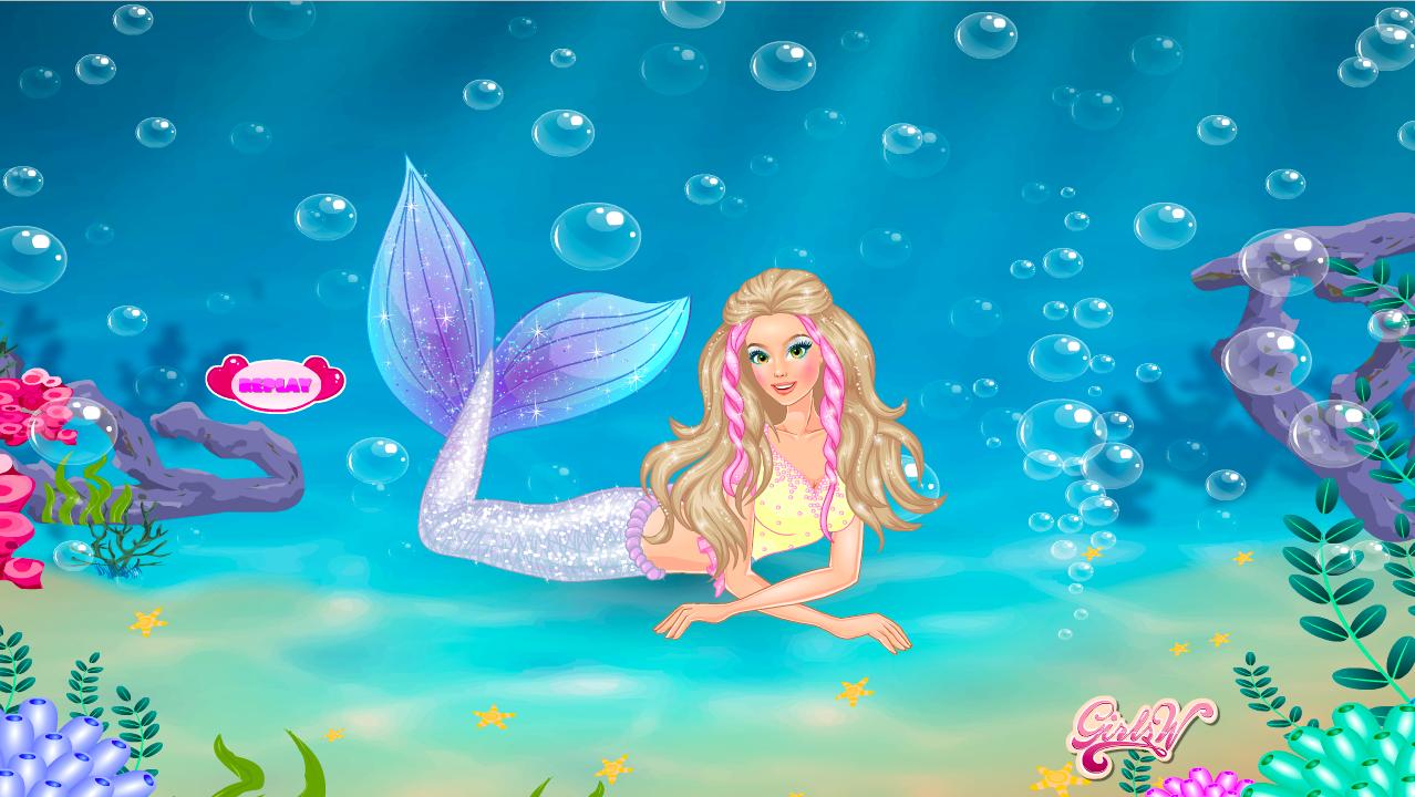 Mermaid Princess Dress Up