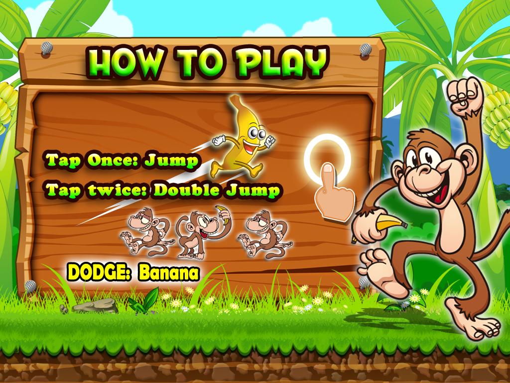 Baby Banana Run Monkey Escape