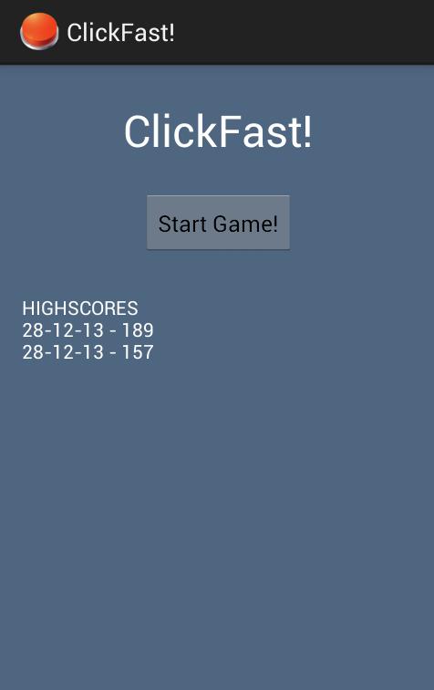 Click Fast (AsFastAsYoucan)