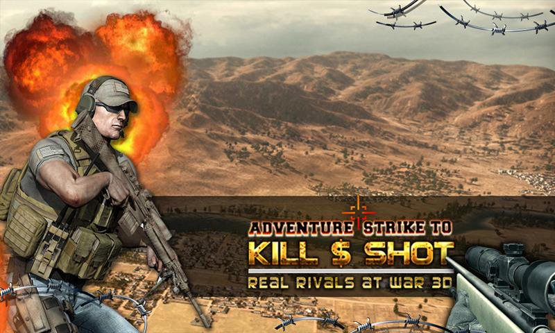 Kill shot sniper x shooter 3d