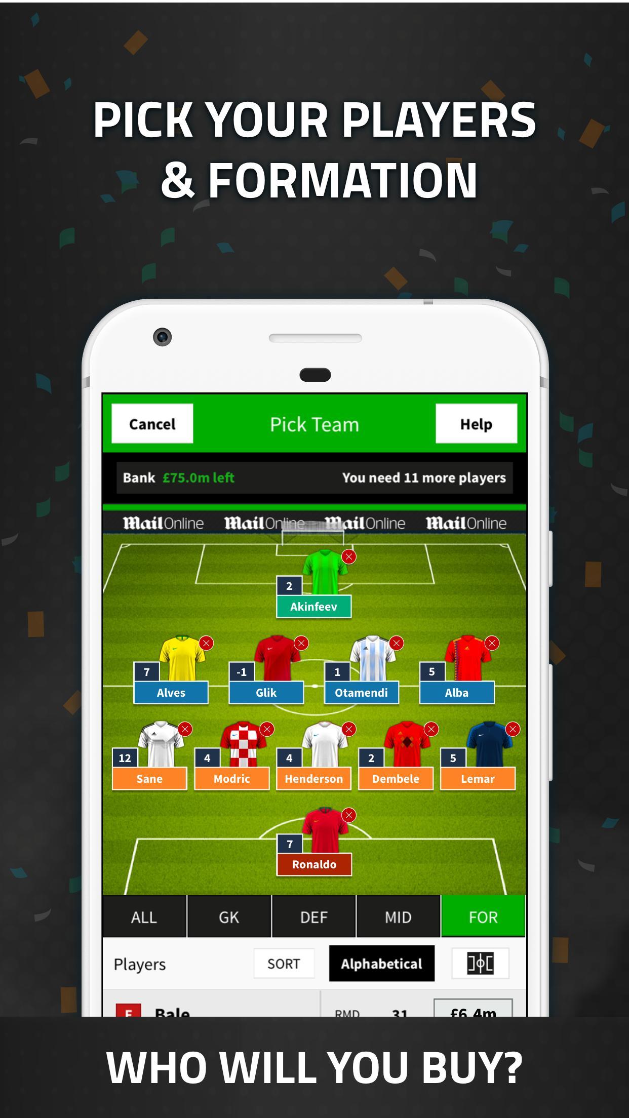 MailOnline Fantasy Football