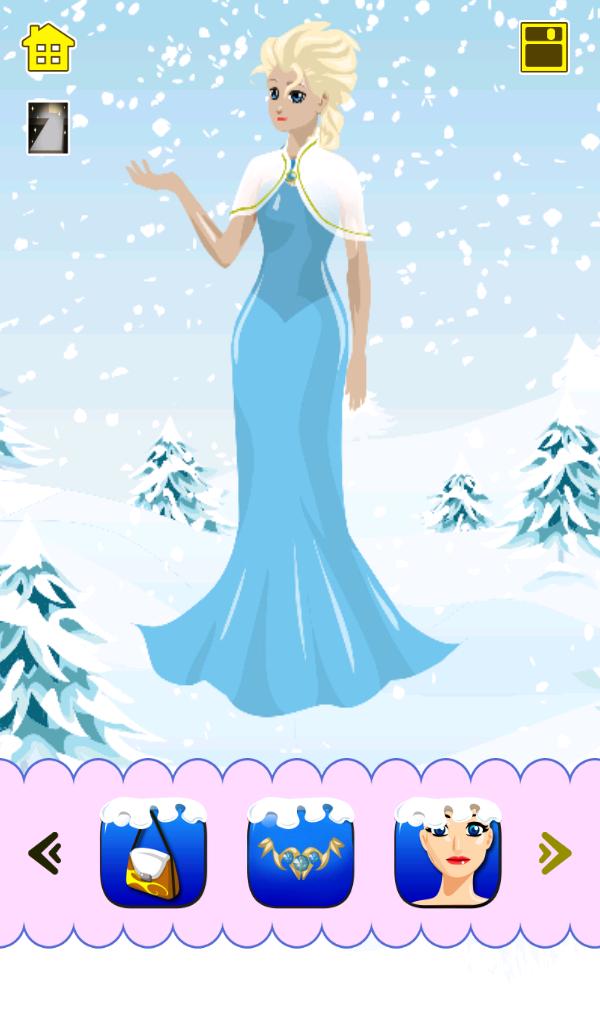 Frozen Princess Dress up