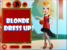 Blonde Apple - dress up