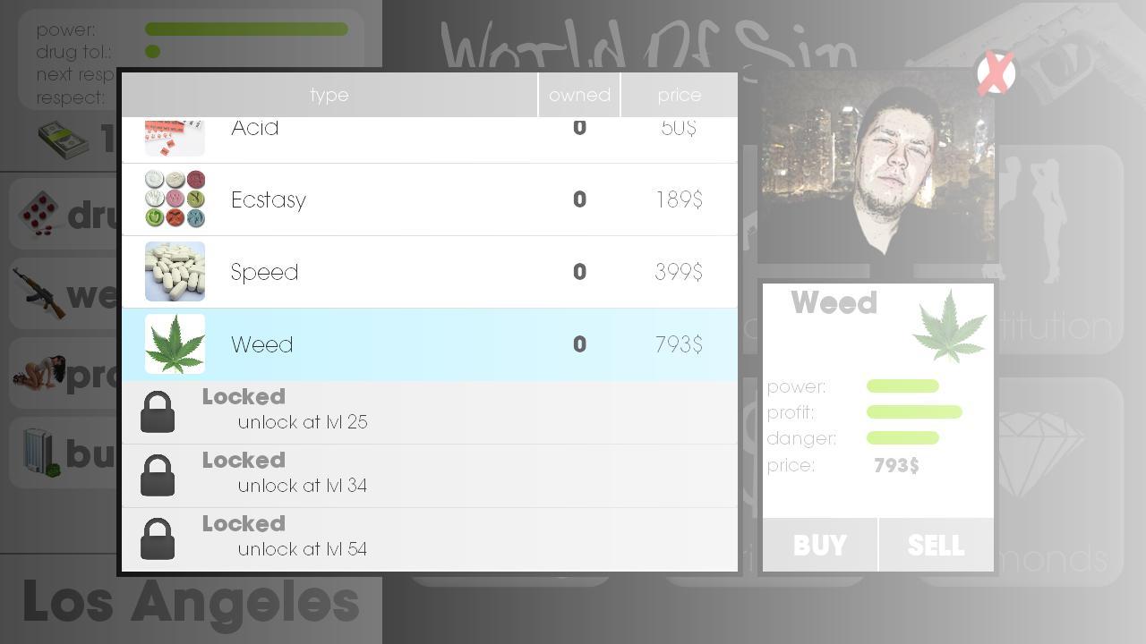 World Of Sin game-beta