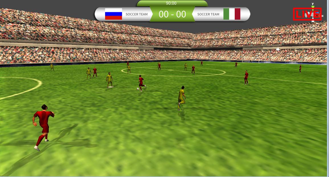 Soccer Euro 2016 3D