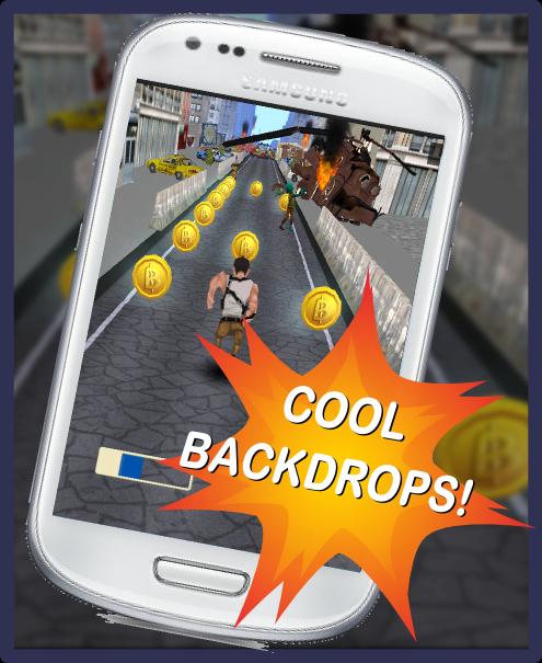 NYPD Cop Run: Zombie Smasher