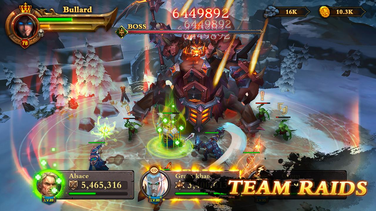 Age of warriors: dragon battle & auto chess - RPG