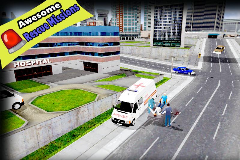 Ambulance Rescue 3D Simulator