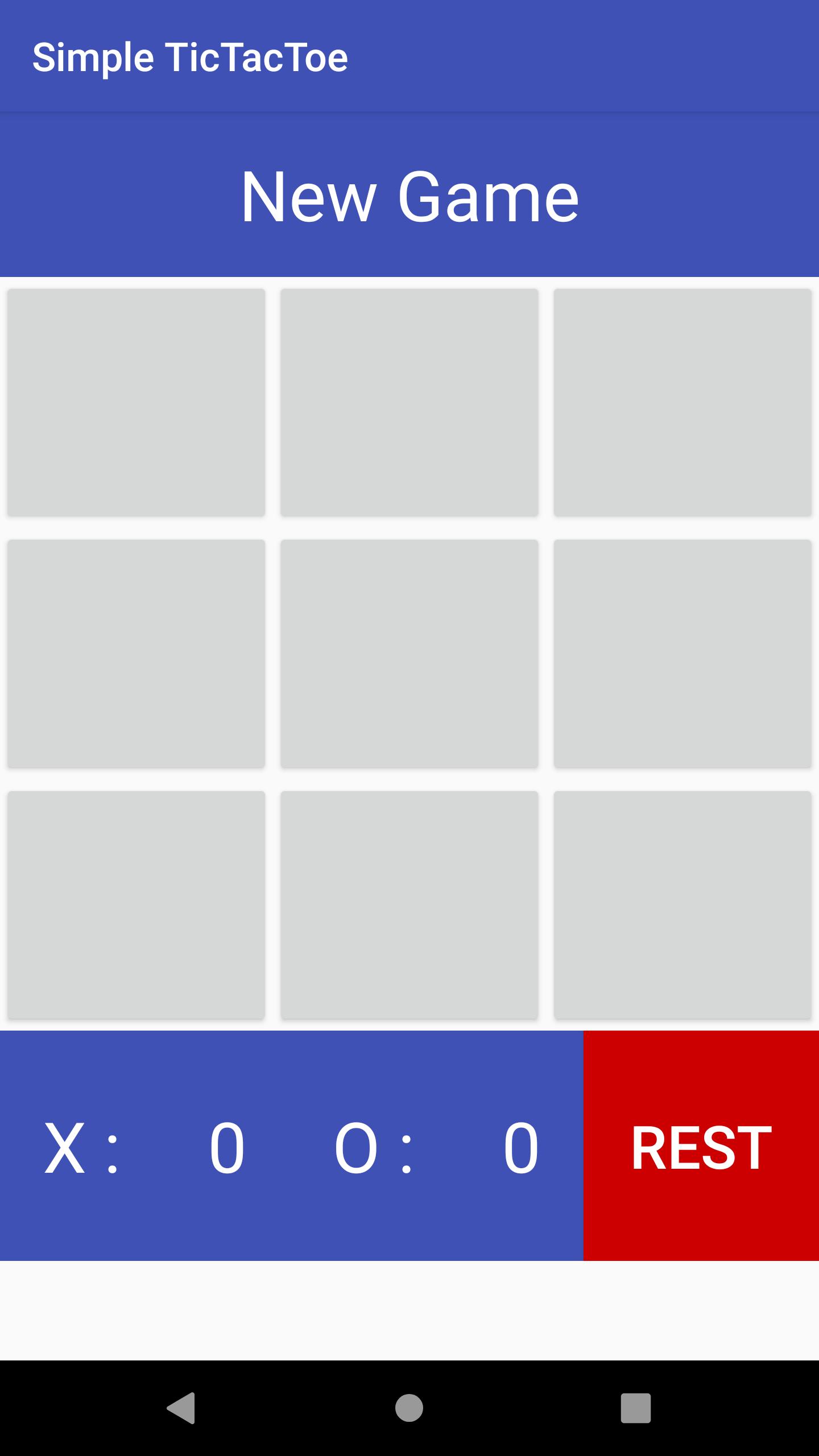 Simple TicTacToe FREE