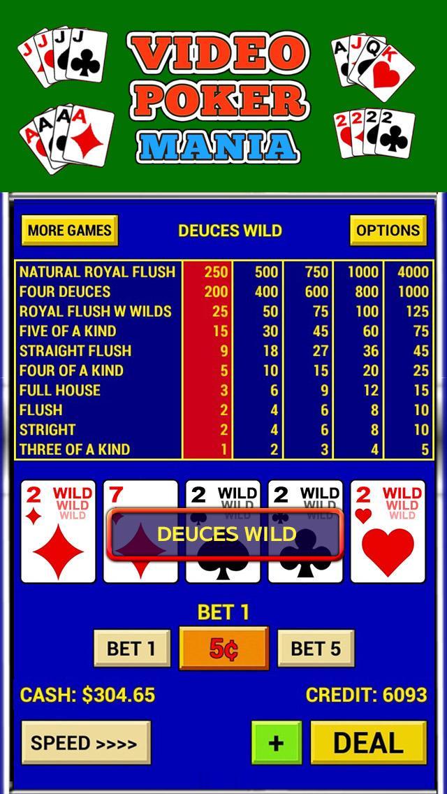 Video Poker Mania