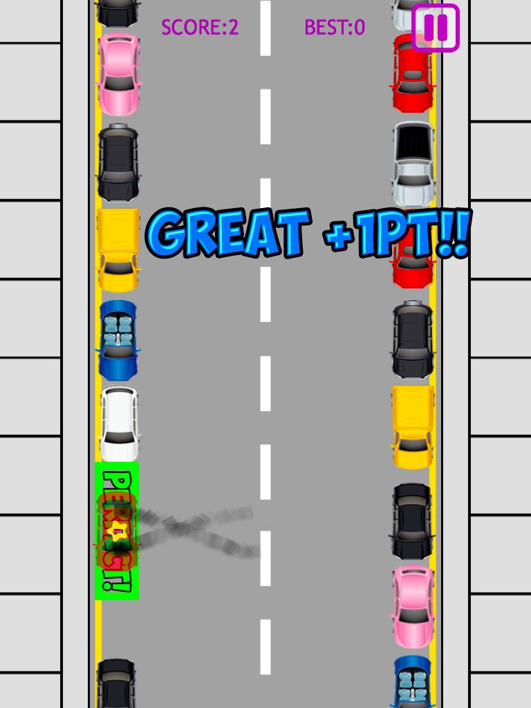 Drifting parallel parking