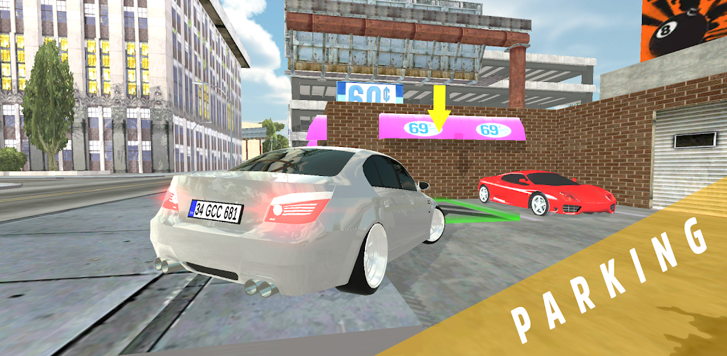 LFA Drift & Parking Simulator