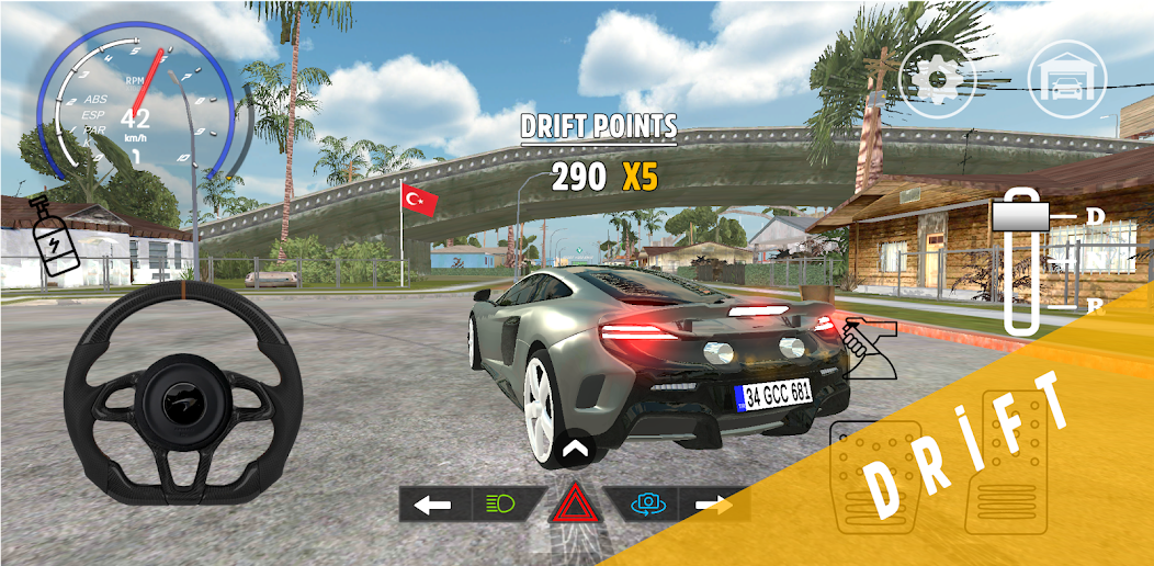 LFA Drift & Parking Simulator