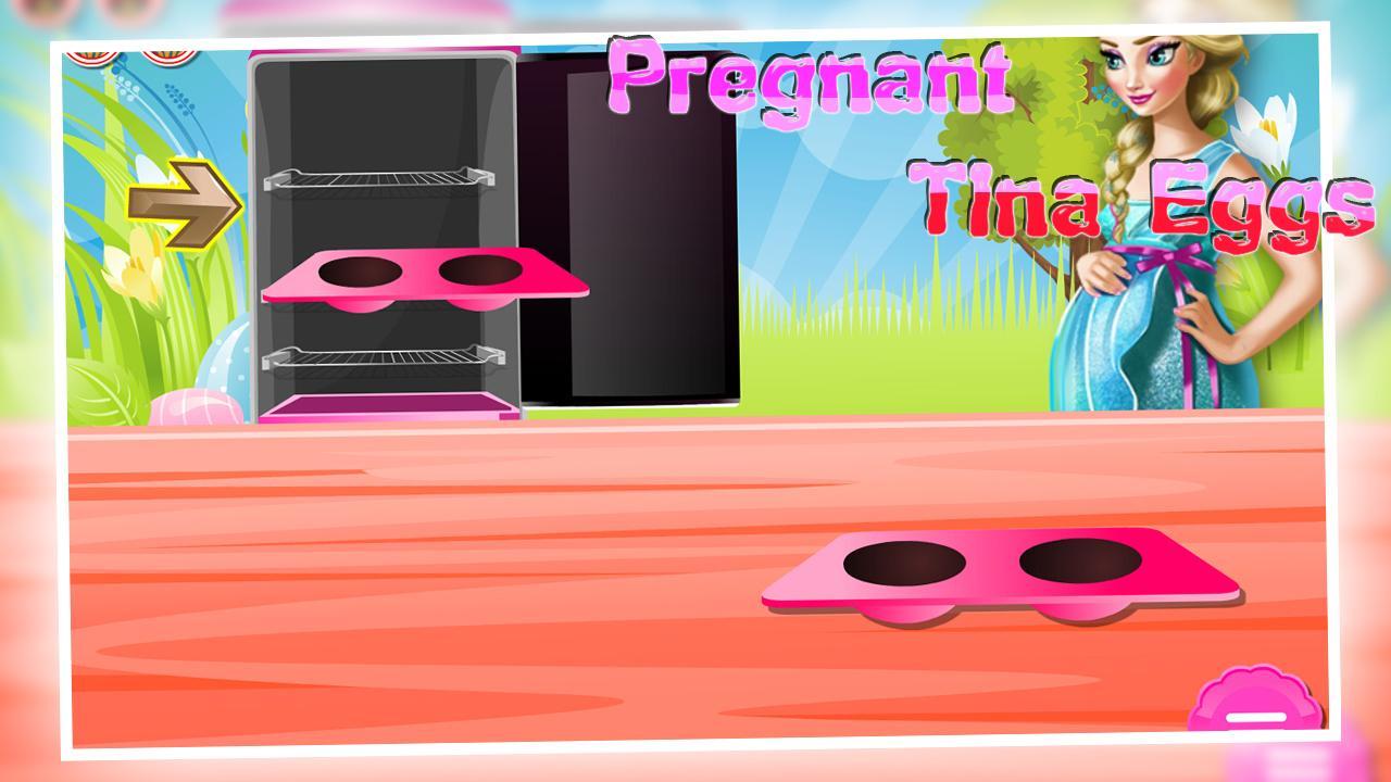 Pregnant Tina eggs