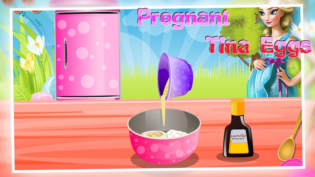 Pregnant Tina eggs