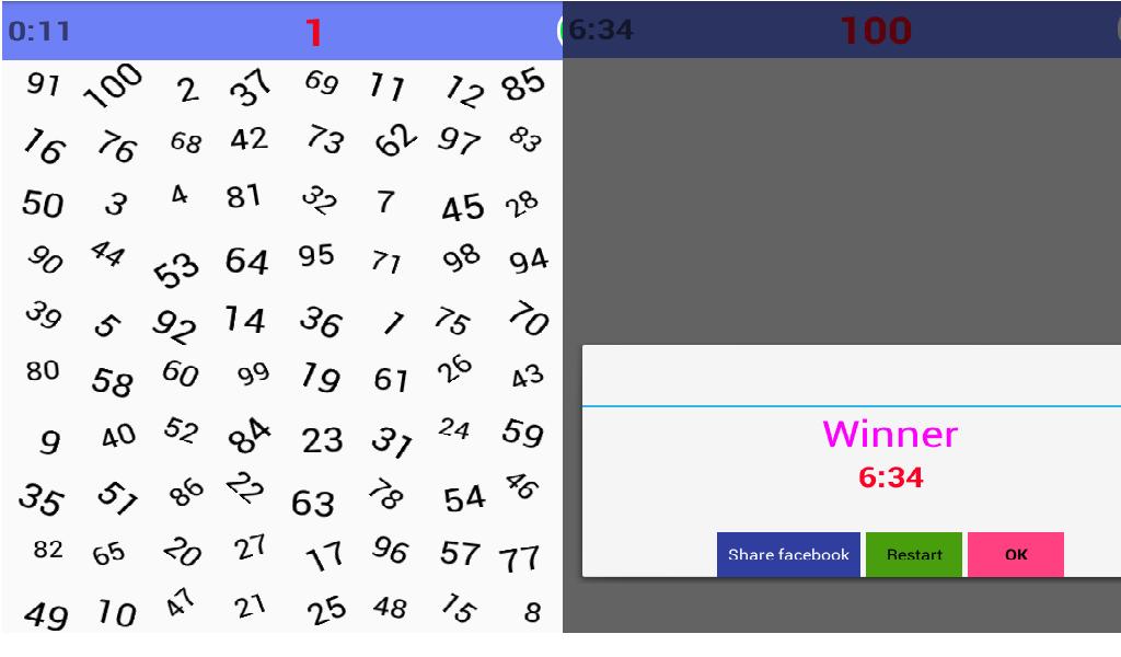 Finding number