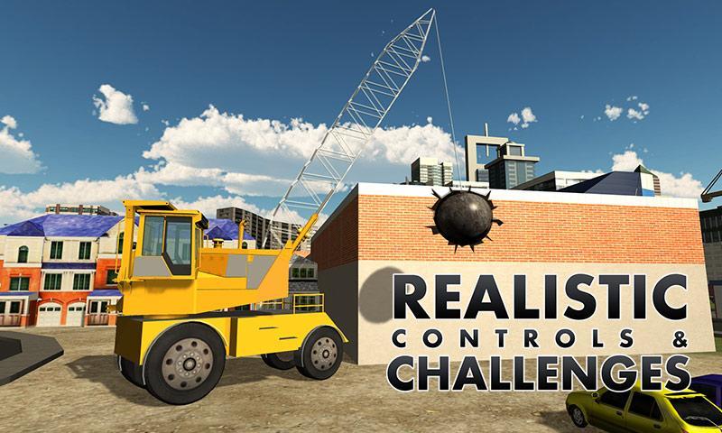 Wrecking Ball Crane Simulator